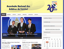 Tablet Screenshot of anaf.com.br
