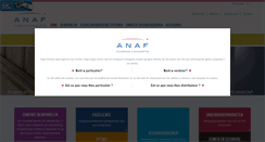 Desktop Screenshot of anaf.be